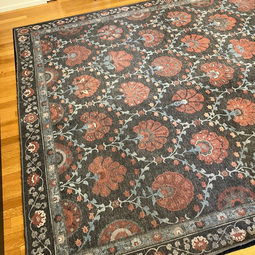 Set of three matching Ruggable rugs - Sibel Raspberry (tops only, no pads)